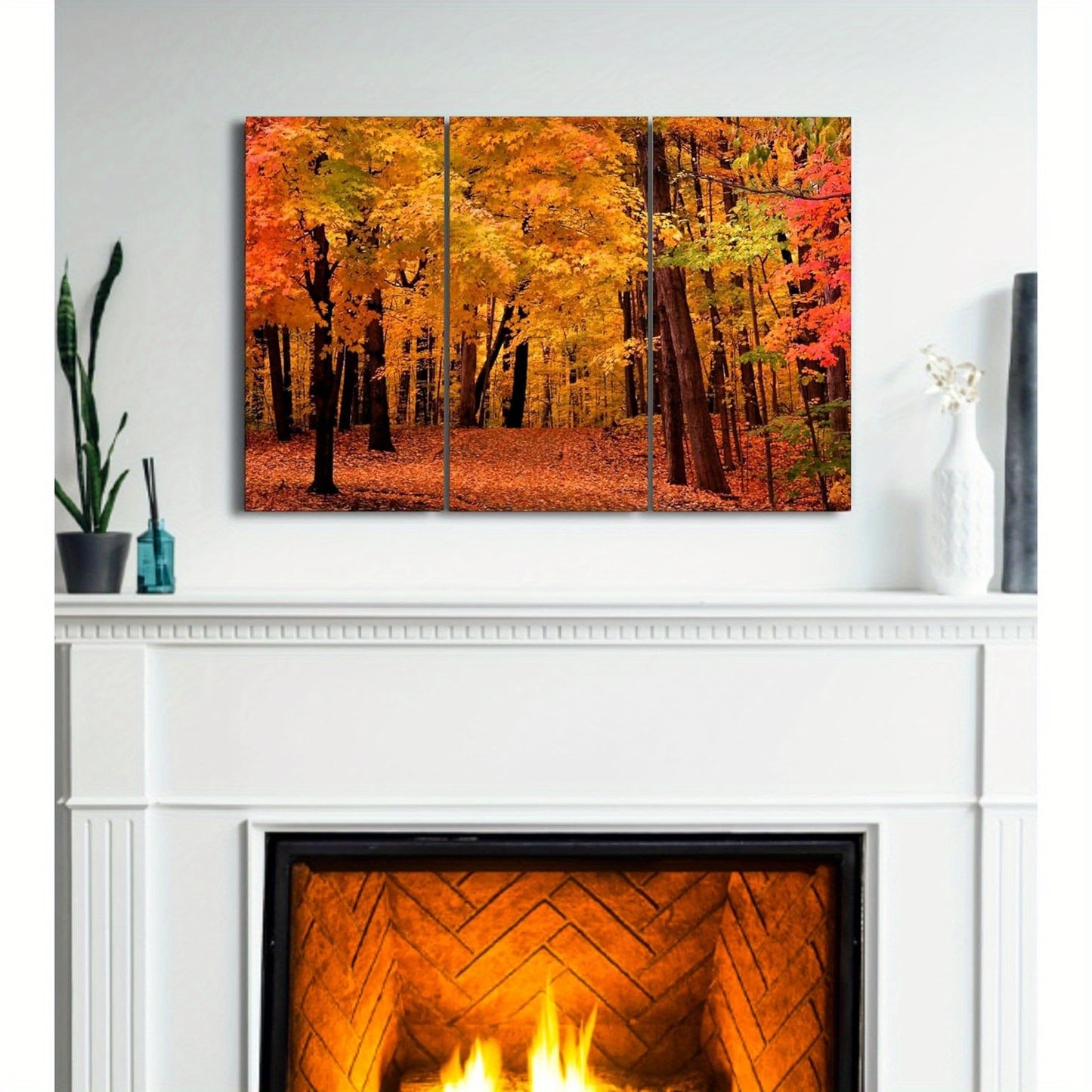 Decorative Frame Autumn Tree