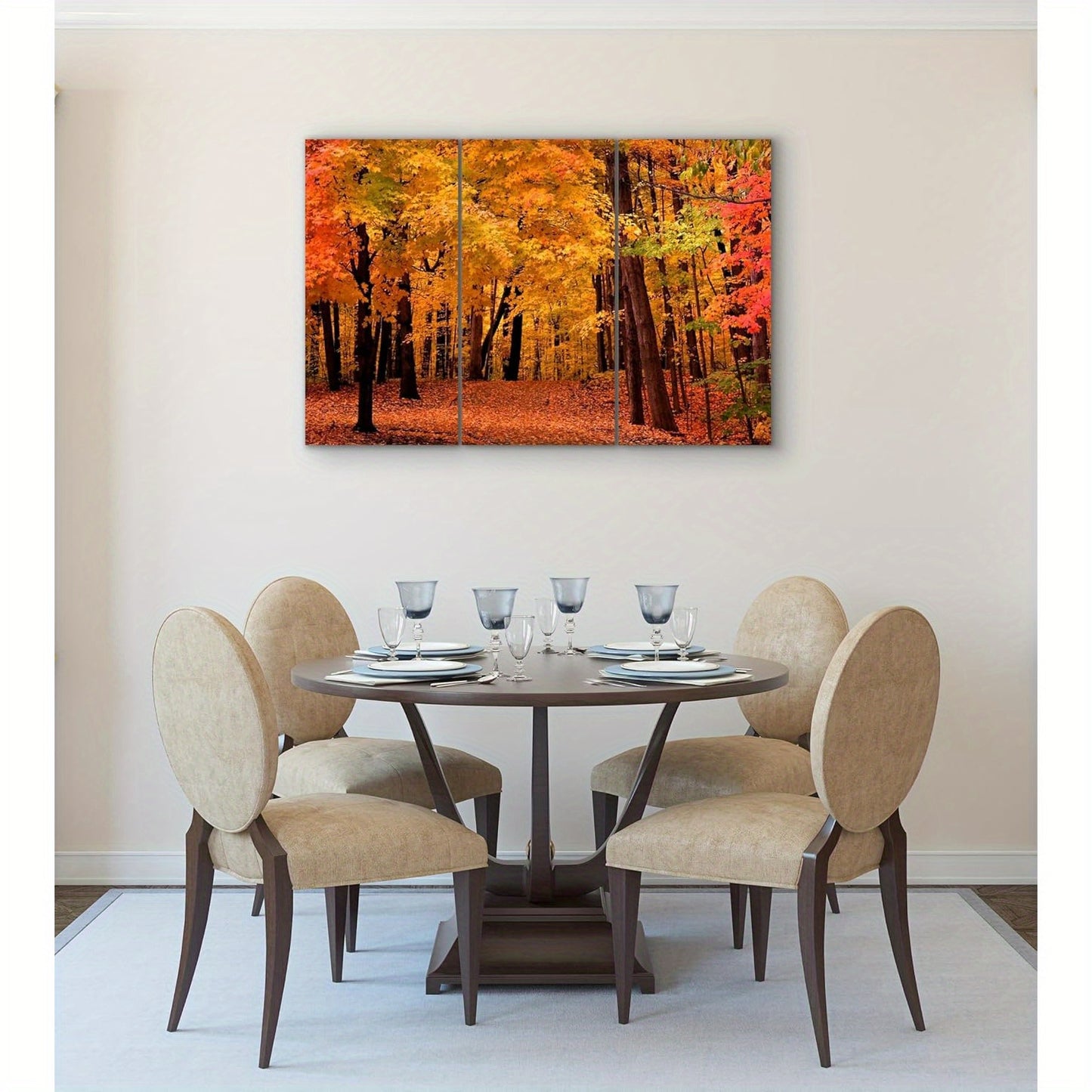 Decorative Frame Autumn Tree