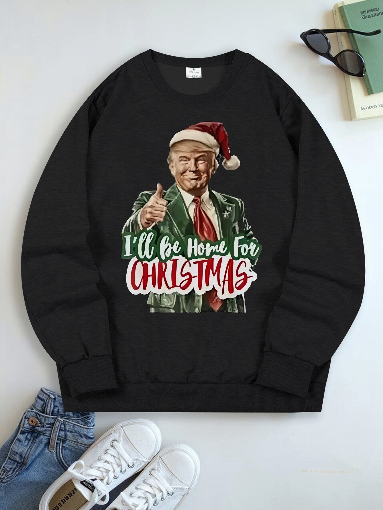 Trump Merry Christmas Men's Fashion Sweatshirt