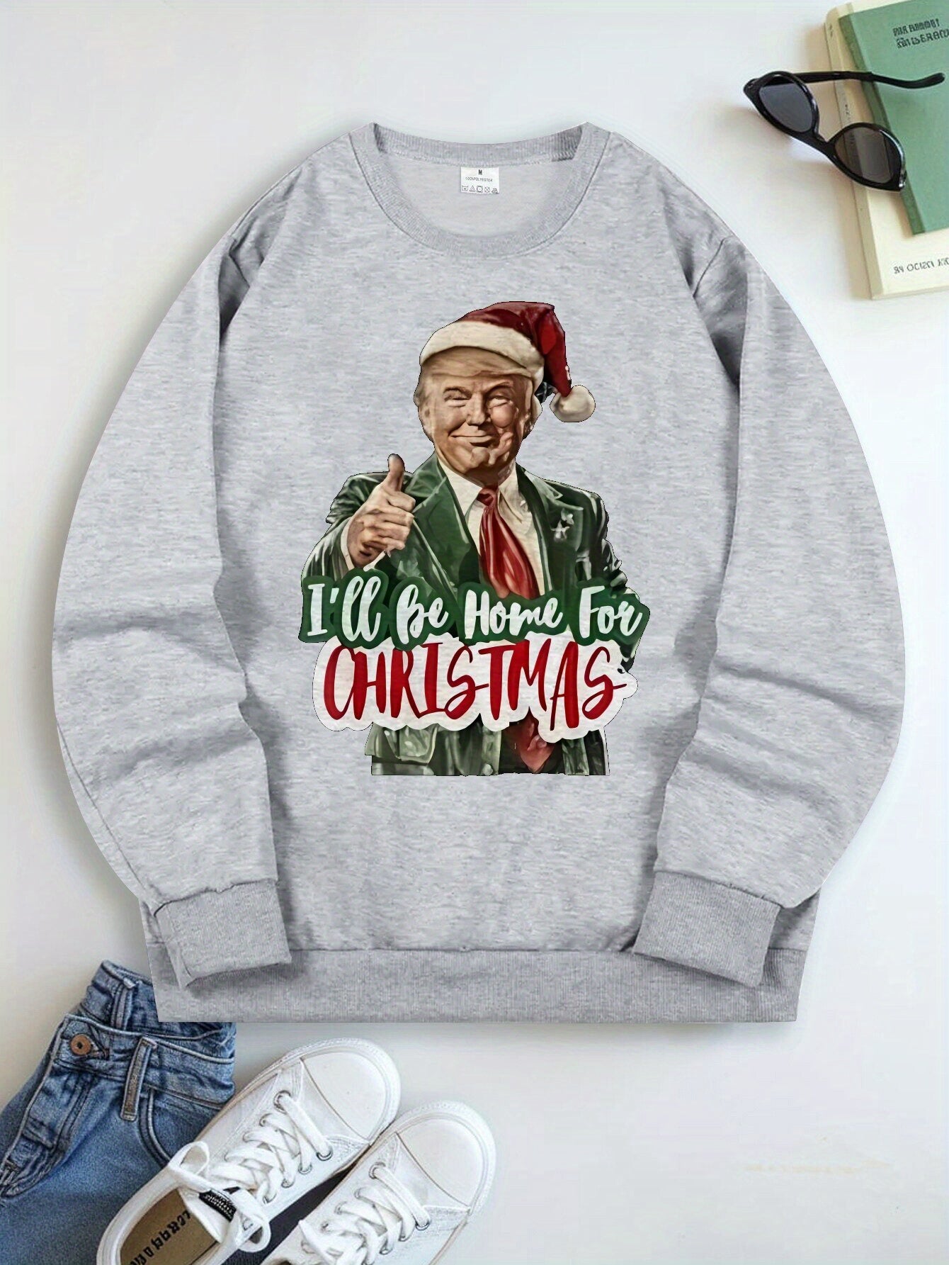 Trump Merry Christmas Men's Fashion Sweatshirt