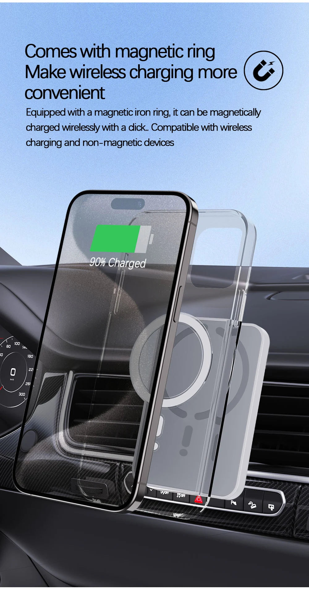 Magnetic Car Wireless Charger