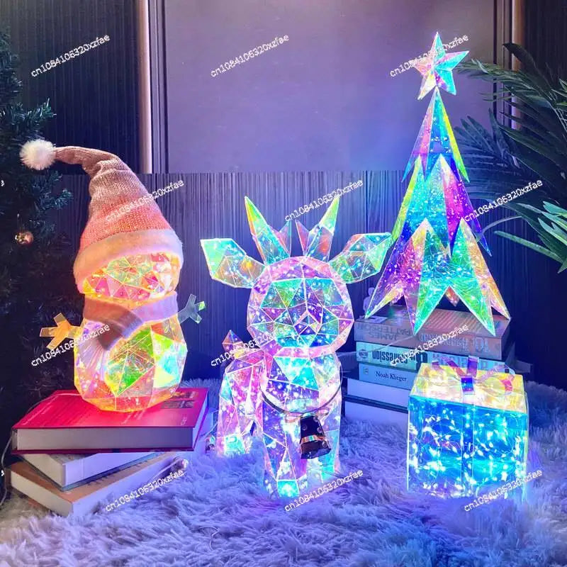 Prismatic Christmas Decorations