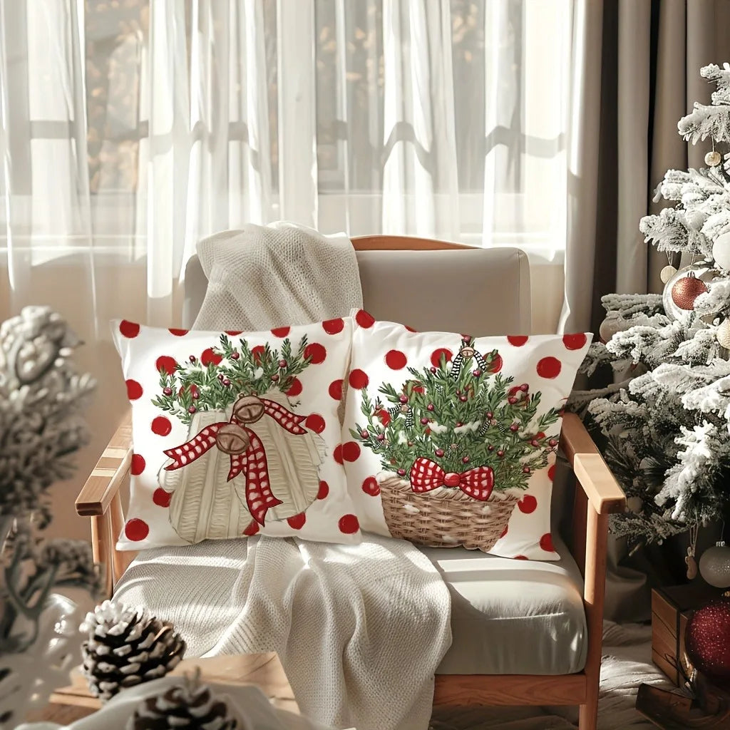 Christmas Decoration Luminous Pillowcase