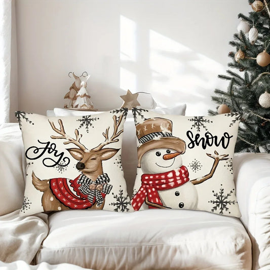 Christmas Decoration Luminous Pillowcase