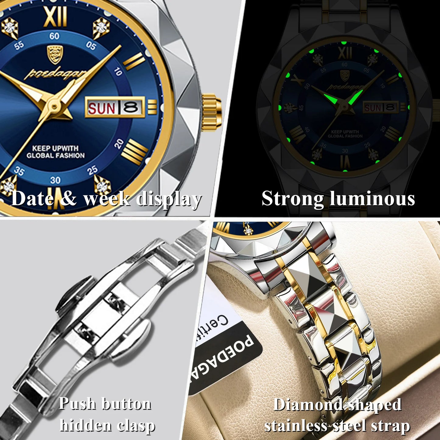 Watch Luminous Waterproof