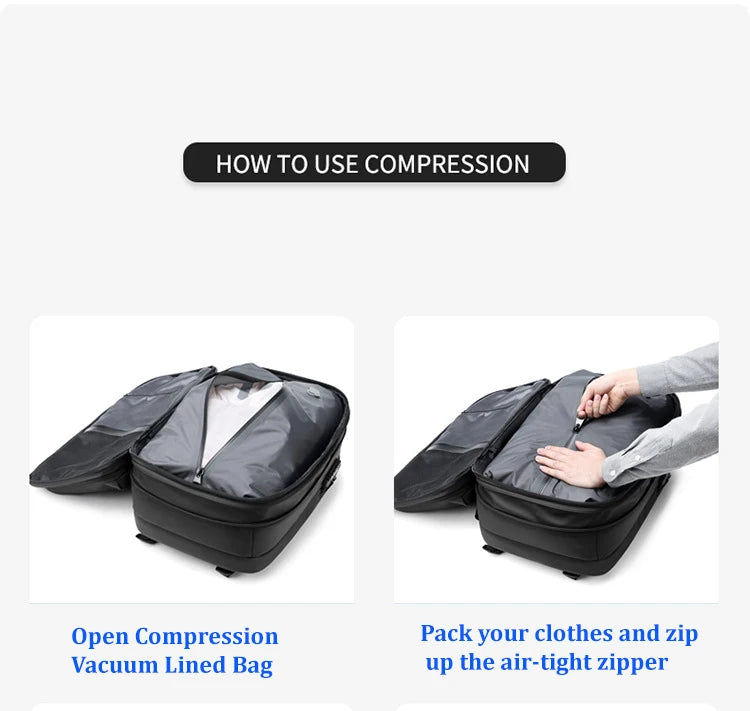 Backpack Vacuum Compression